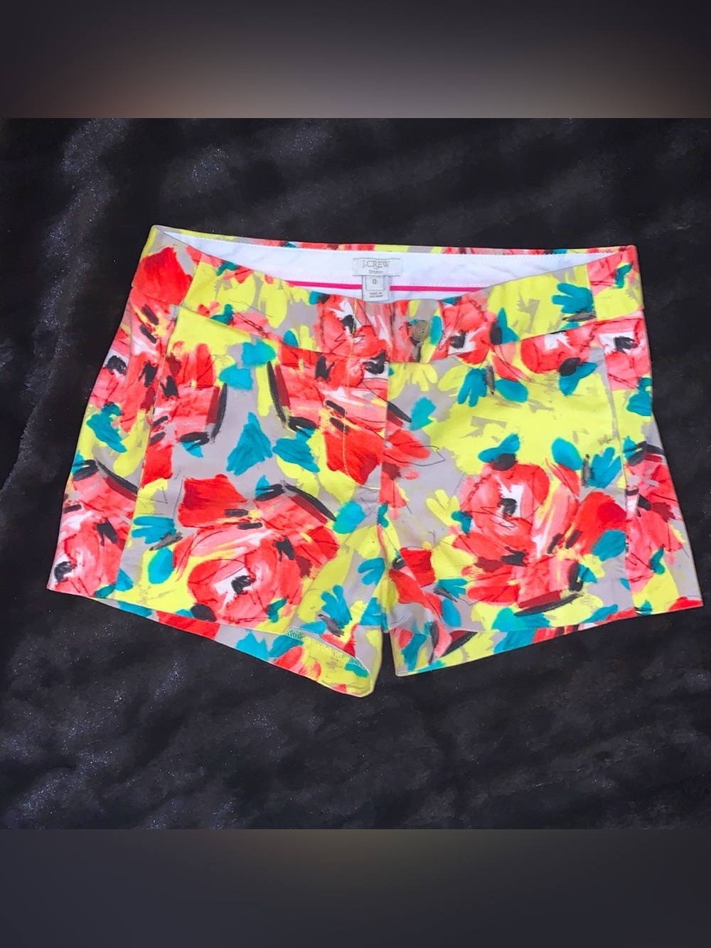J.CREW Floral Shorts Sz 0